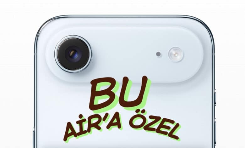 iPhone Air Bunu Yapan Tek iPhone 1