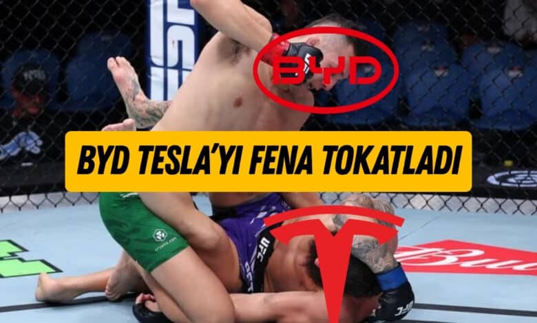 BYD Tesla’yı Satış Yarışında Fena Tokatladı