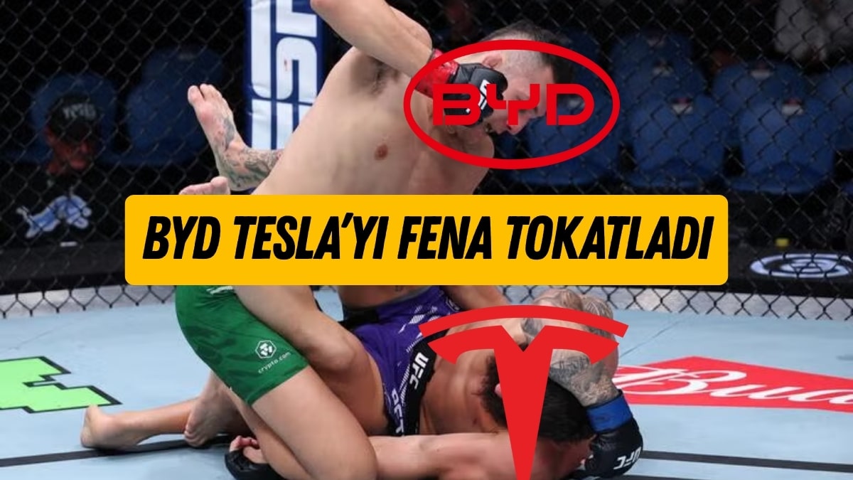 BYD Tesla’yı Satış Yarışında Fena Tokatladı