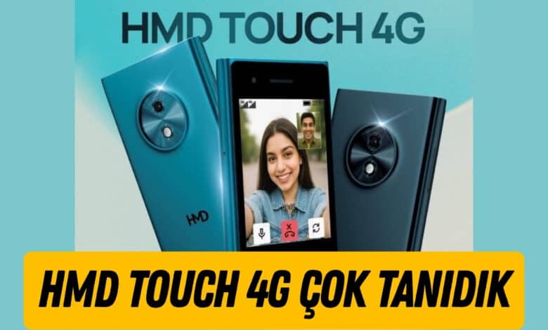 HMD Touch 4G Küçük Ekranıyla Eski Günleri Hatırlatıyor