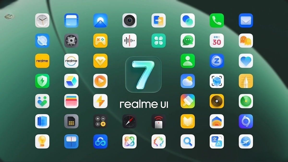 Realme UI 7.0 Liquid Glass
