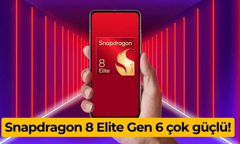 Snapdragon 8 Elite Gen 6