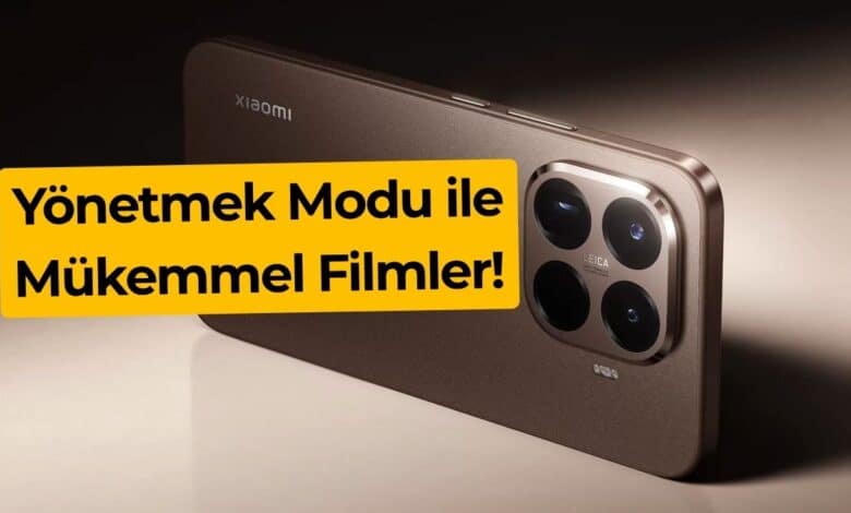 Xiaomi yönetmen modu