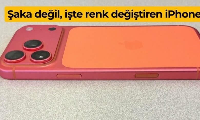 iPhone 17 Pro turuncu