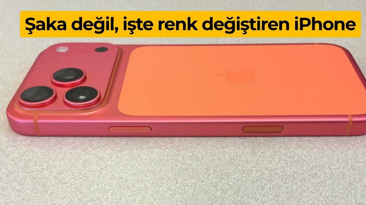 iPhone 17 Pro turuncu