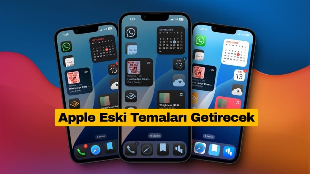 Apple 20 Yıl Önceki Temaları Geri Getirecek Gibi