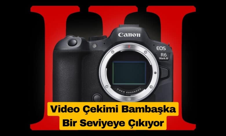 Canon EOS R6 Mark III