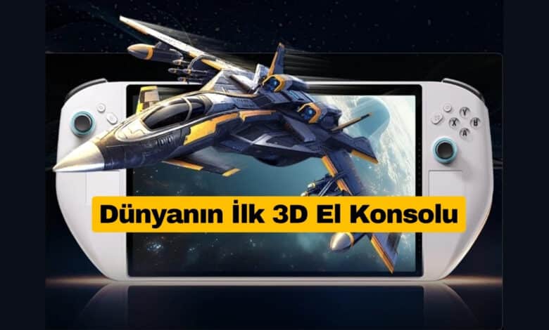 Dünyanın İlk 3D El Konsolu