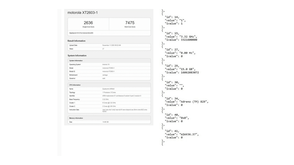 Motorola Edge 70 Ultra 