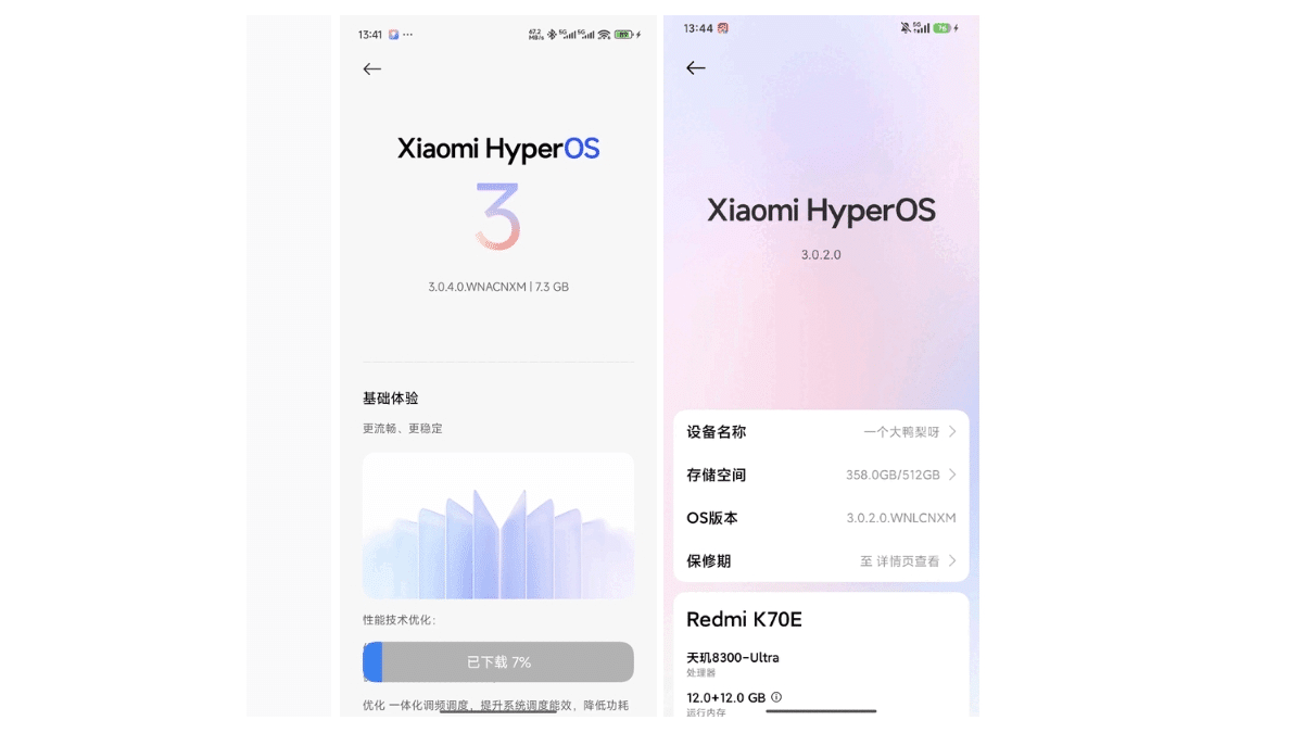 HyperOS 3 13 Xiaomi ve Redmi Modeline Geldi
