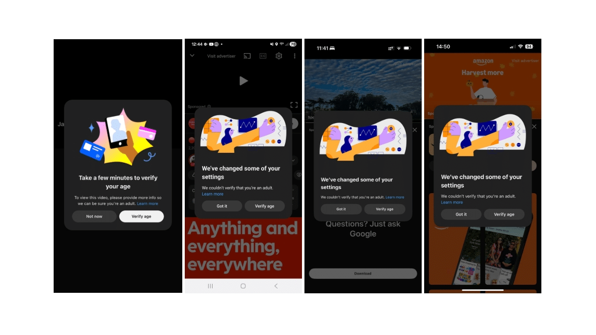 YouTube Yapay Zeka Destekli Yaş Kontrolünü Yaygınlaştırıyor