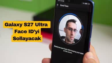 Galaxy S27 Ultra Apple Face ID’yi Sollayacak