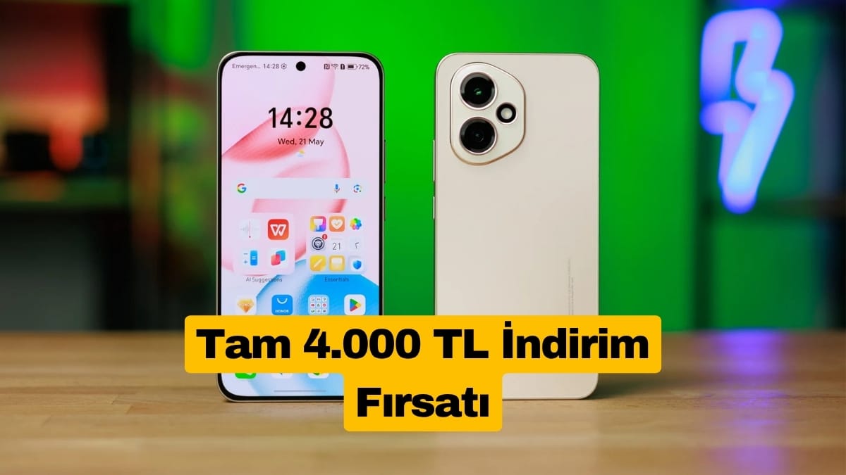 HONOR 400 5G İçin 4.000 TL İndirim Fırsatı