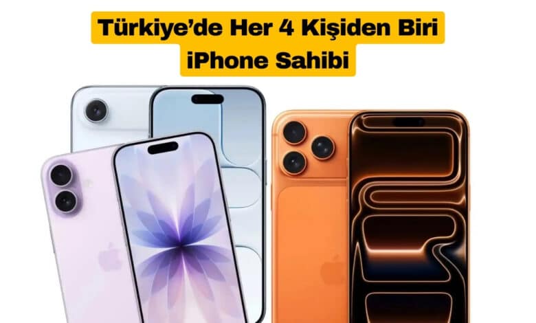 İşte 2025’te Türkiye’de En Çok Satılan Telefonlar