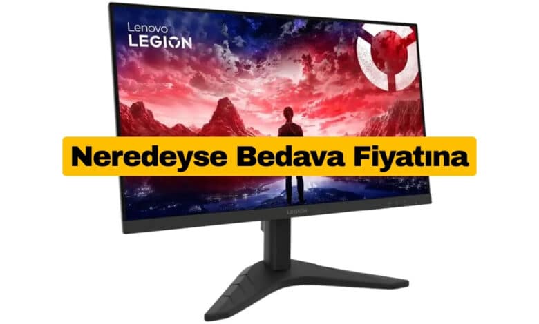 Lenovo Legion R24s Monitör Beleş Paraya Satılıyor