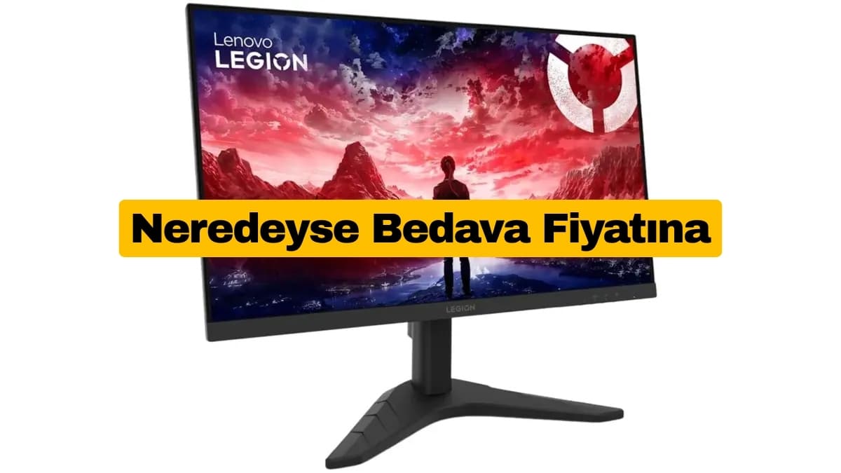 Lenovo Legion R24s Monitör Beleş Paraya Satılıyor