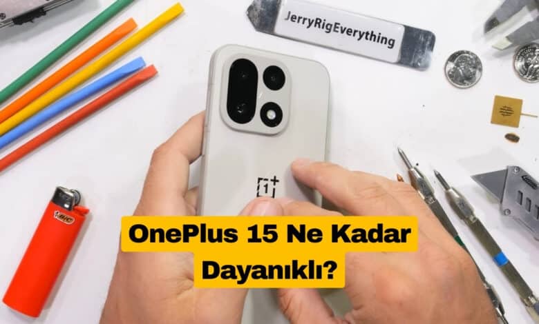 OnePlus 15 Ne Kadar Dayanıklı