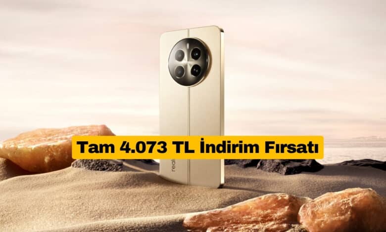 Realme 12 Plus 5G İçin 4.073 TL İndirim Fırsatı