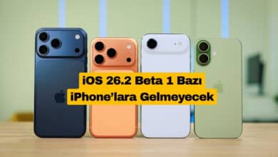 iOS 26.2 Beta 1 Bazı iPhone’lara Gelmeyecek