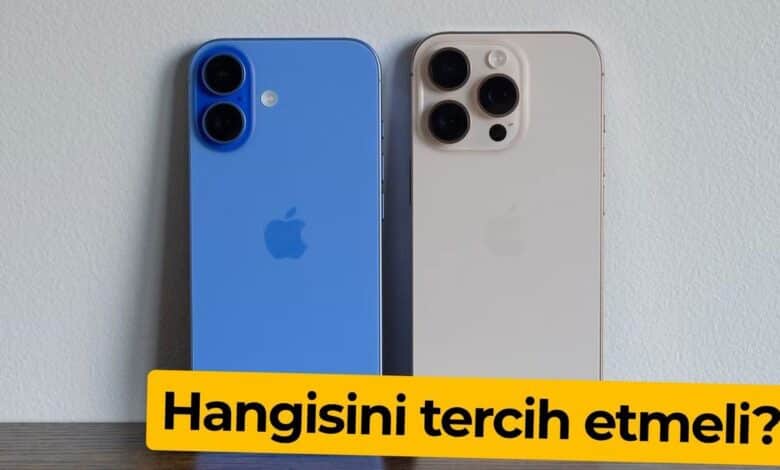 iPhone 17 ve iPhone 16 Pro
