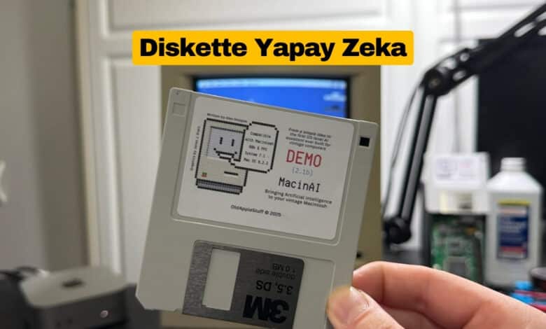 32 Yıllık Mac’e Disketli Yapay Zeka Asistanı Kuruldu