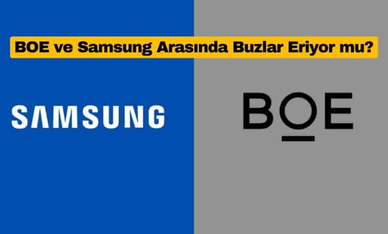 BOE ve Samsung Arasında Buzlar Eriyor mu?