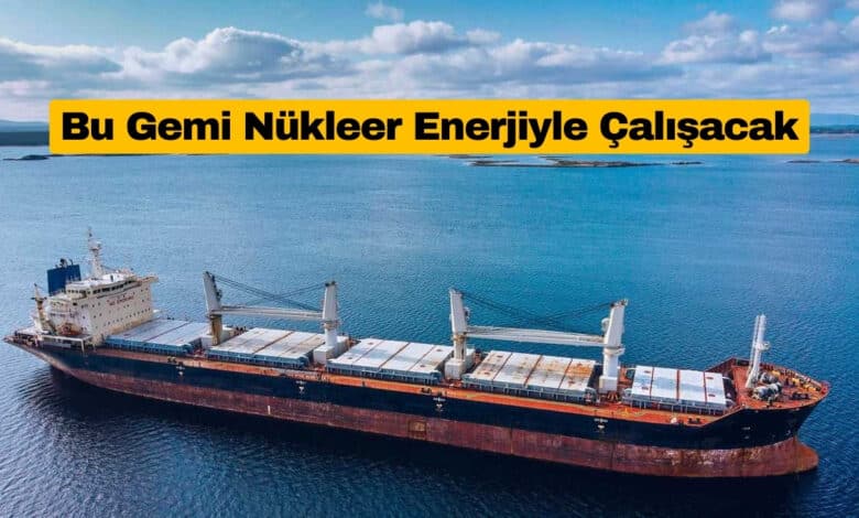 Çin Toryumla Çalışan İlk Konteyner Gemisini Yapacak