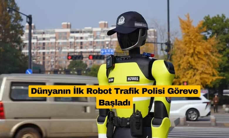 Dünyanın İlk Robot Trafik Polisini