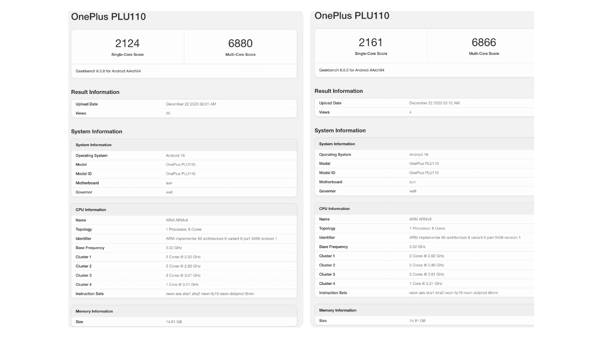 OnePlus Turbo’nun Gücü Benchmark Testiyle Ortaya Çıktı