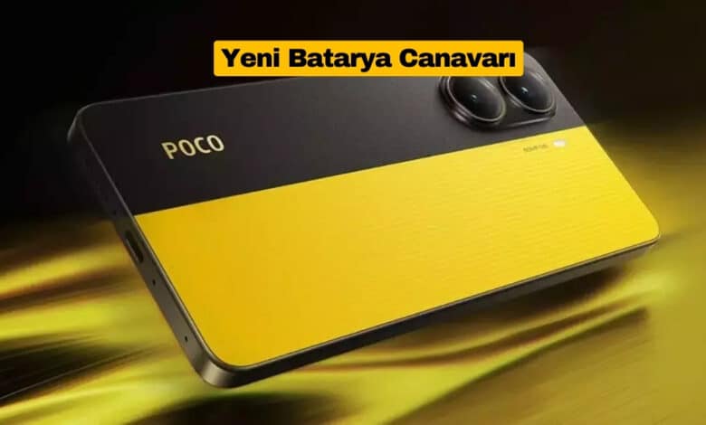 Poco X8 Pro Rekor Bataryayla Gelecek
