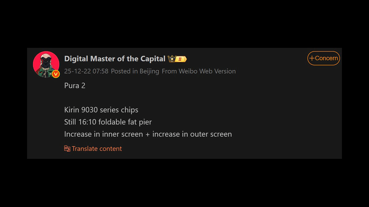 Huawei Pura X2 Yeni Nesil Çip ve Ekran Revizyonuyla Yolda