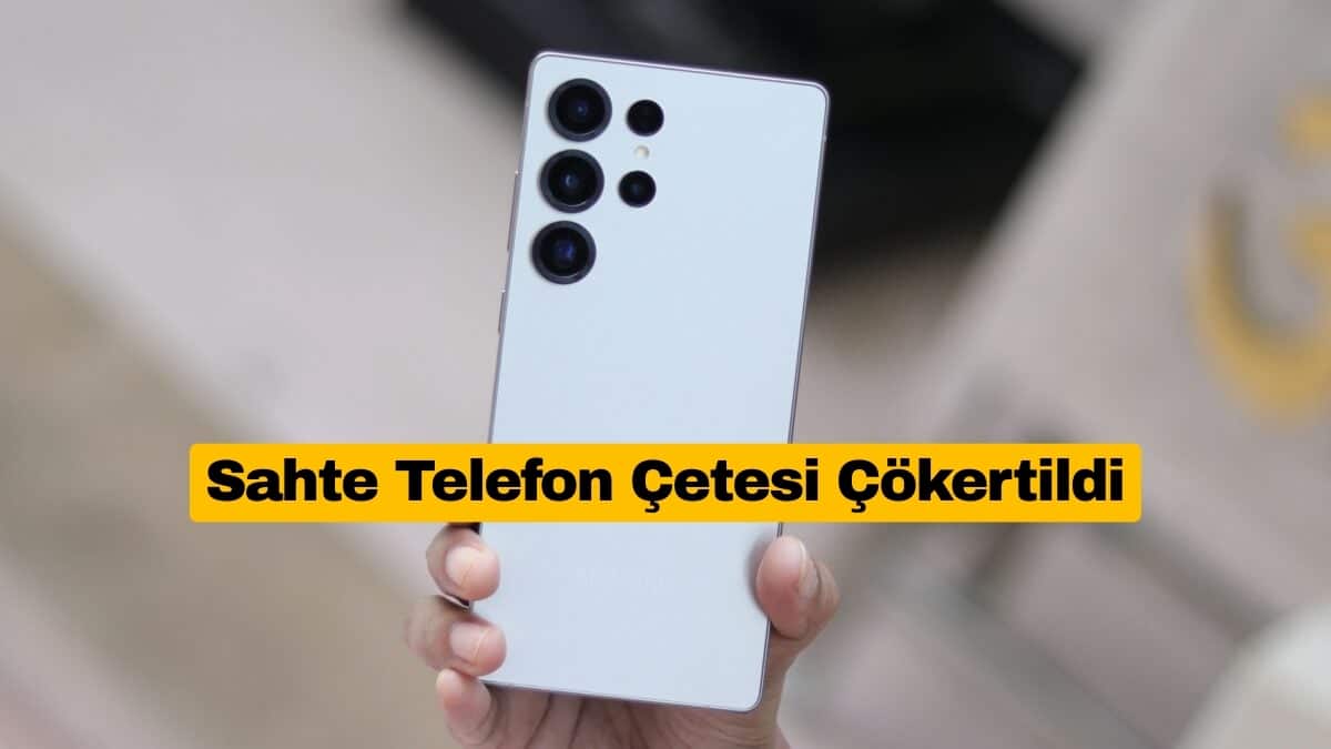 Sahte Samsung Telefon Üreten Çete Çökertildi