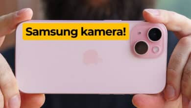 Samsung iPhone kamera