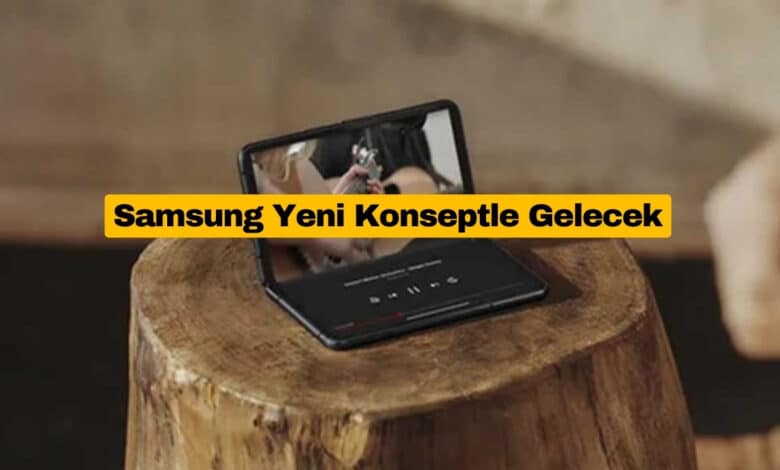 Samsung Pasaport Tipi Katlanır Konsept Deneyecek