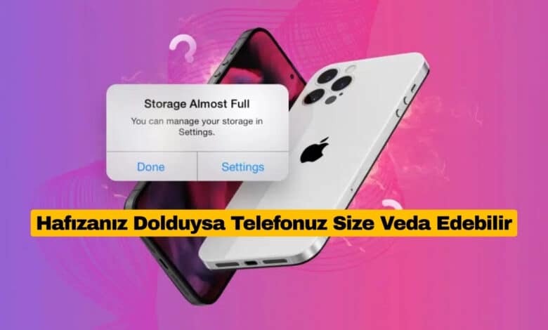 iPhone’un Hafızası Dolarsa Telefonu Kaybedebilirsiniz