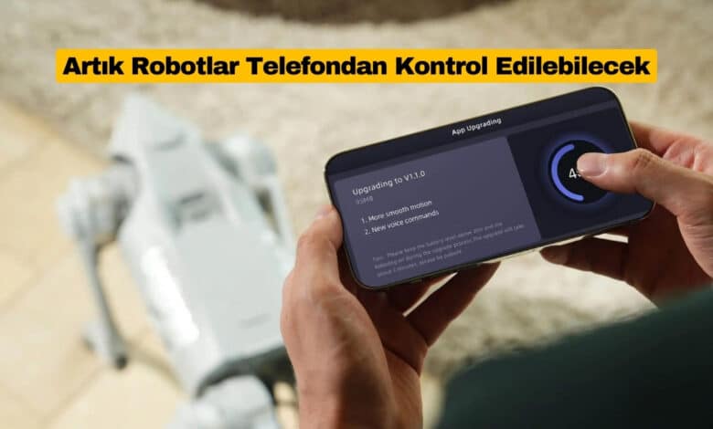 Unitree Robot Kontrolünü Telefona Taşıyor