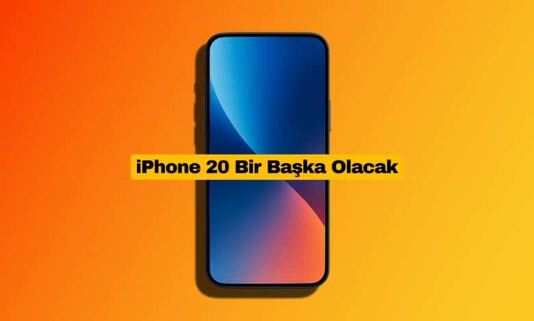 iPhone 20 Dört Yandan Kavisli Ekranla Gelecek