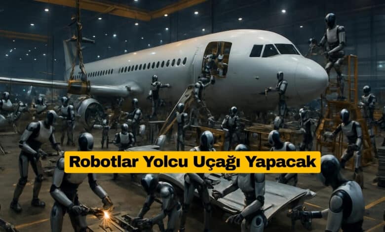 Airbus İnsansı Robotlarla Uçak Üretecek