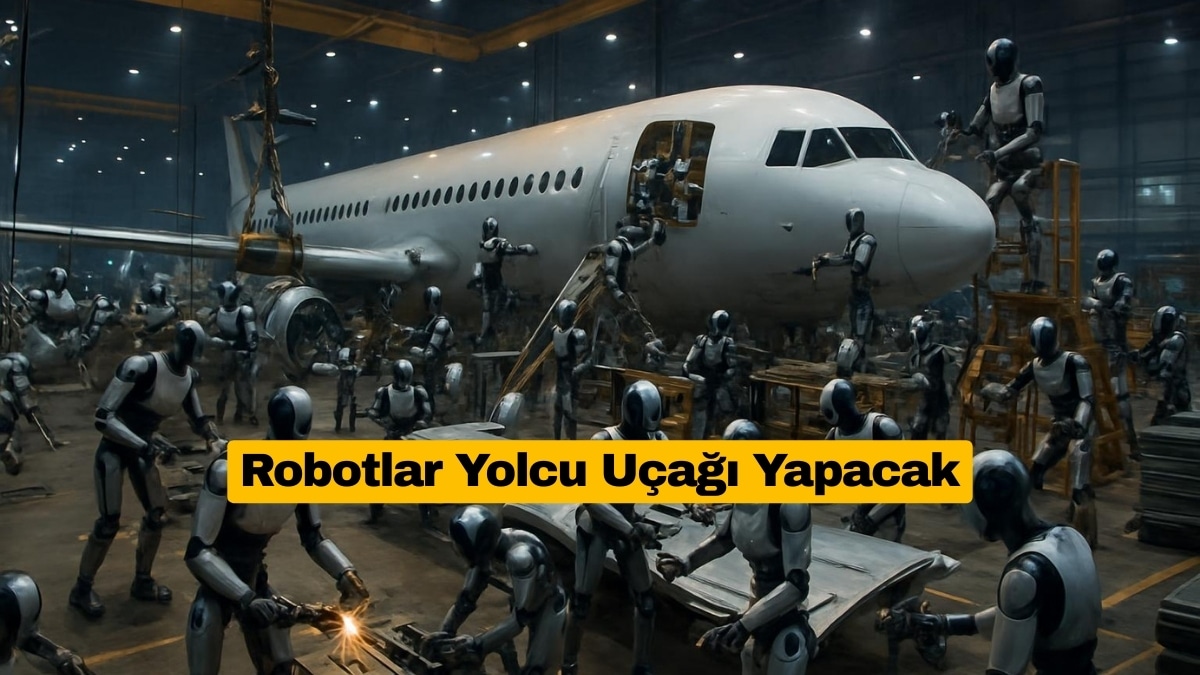 Airbus İnsansı Robotlarla Uçak Üretecek