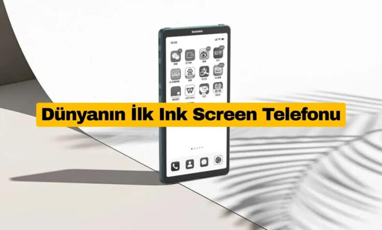 Dünyanın İlk Ink Screen Telefonu DASUNG Link Tanıtıldı