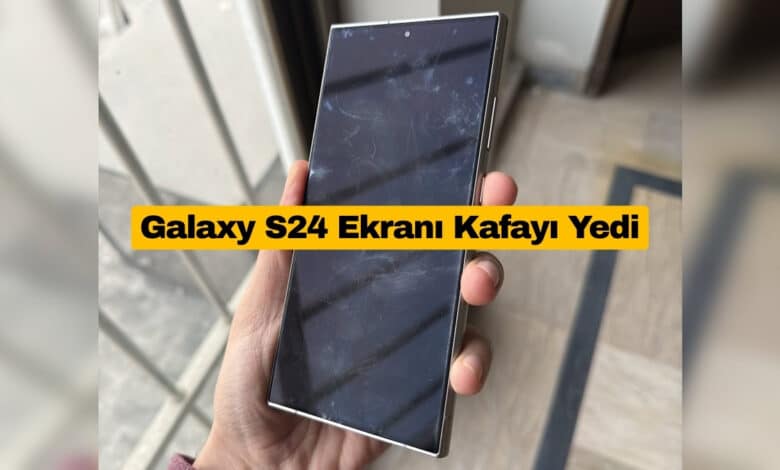Galaxy S24 Ekranı Kafayı Yedi