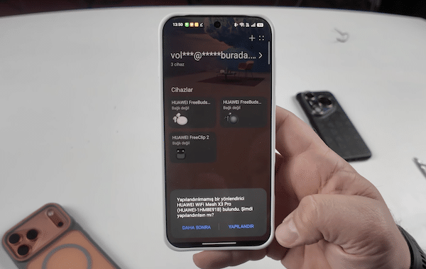 Huawei Mesh X3 Pro İlk Kurulum