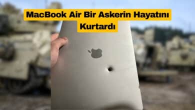 MacBook Air Bir Askerin Hayatını Kurtardı