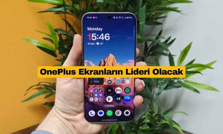 OnePlus’un Yeni Telefonu En Hızlı Ekrana Sahip Olabilir