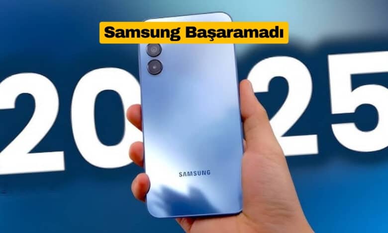 Samsung 2025’te Çok Fazla Telefon Sattı Ama Yetmedi