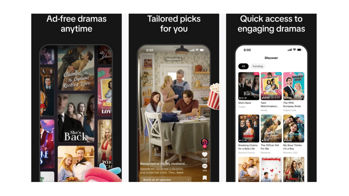 TikTok'un Yeni Mikro Dizi Uygulaması PineDrama Çıkış Yaptı