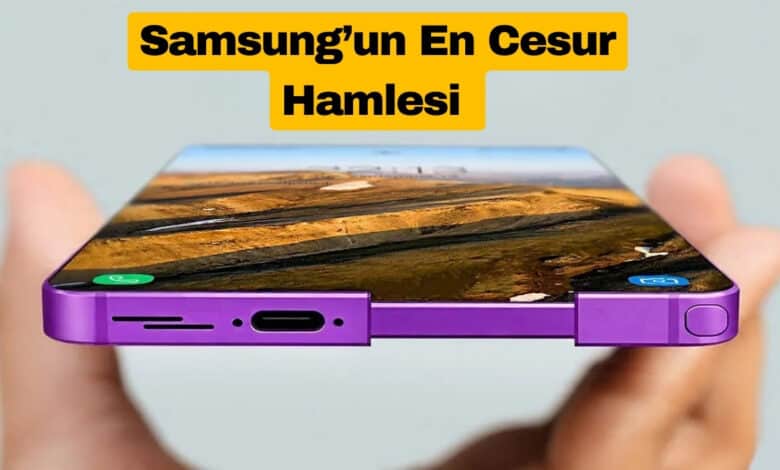 Samsung’un En Cesur Hamlesi Galaxy Z Roll 5G Olacak