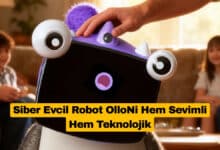 Siber Evcil Robot OlloNi Hem Sevimli Hem Teknolojik