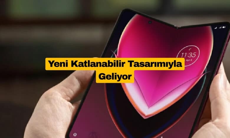 Motorola Razr Fold Yeni Katlanabilir Tasarımıyla Geliyor