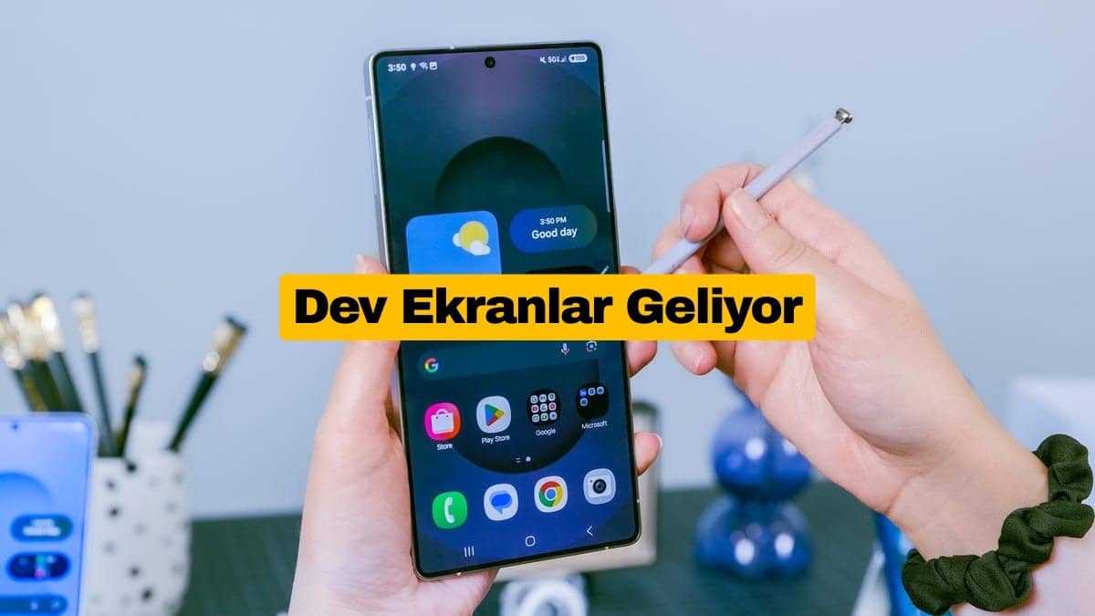 Akıllı Telefon Ekranları Daha Da Büyüyecek
